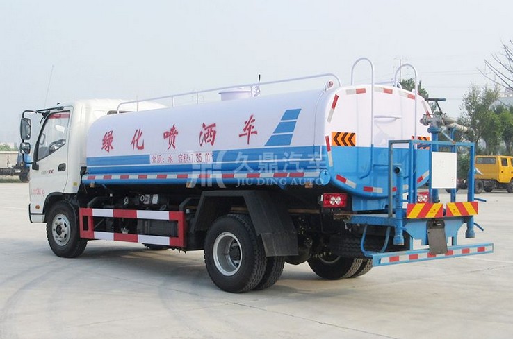 8方灑水車價(jià)格多少錢_8噸福田奧鈴綠化灑水車廠家價(jià)格3