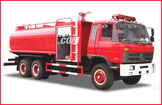 15噸東風后雙橋消防灑水車價格2
