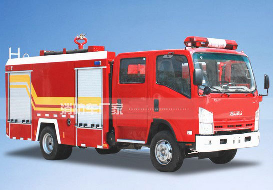 3噸五十鈴700P水罐消防車價(jià)格2