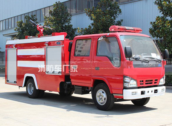 4噸五十鈴600P水罐消防車價格3