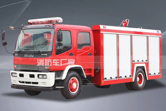 6噸五十鈴FTR泡沫消防車價格3