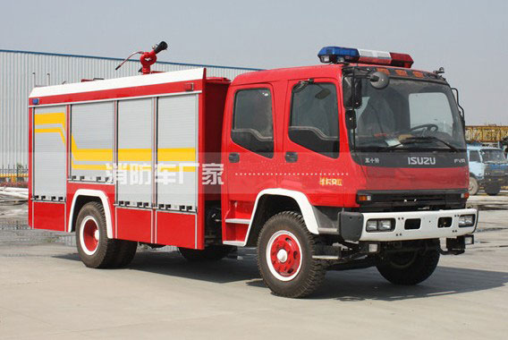 6噸五十鈴FVR泡沫消防車圖片 6噸五十鈴FVR泡沫消防車圖片
