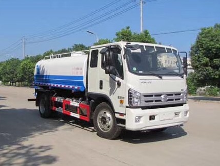 10噸灑水車圖片_福田康瑞H3 10噸綠化灑水車廠家價格2