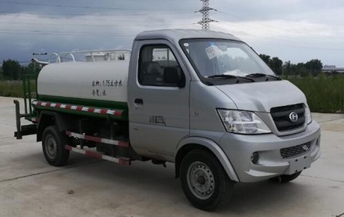 國五昌河藍牌2噸綠化灑水車廠家價格4