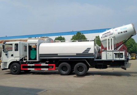 國(guó)五東風(fēng)后雙橋16立方多功能抑塵車廠家配置價(jià)格3