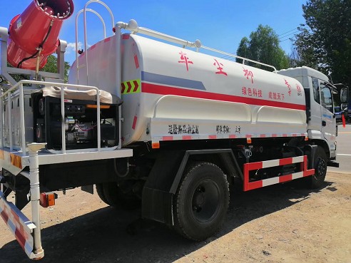 出售兩臺19年的帶戶帶霧炮二手灑水車3