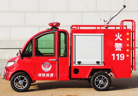 小型灑水車多少錢一輛_電動(dòng)微型四輪消防小型灑水車2