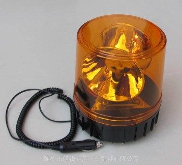 灑水車黃色圓警示燈-大圓轉(zhuǎn)燈-24V旋轉(zhuǎn)吸頂燈帶磁鐵3