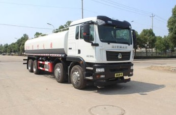 重汽汕德卡國六前四后八25噸灑水車 重汽汕德卡國六前四后八25噸灑水車