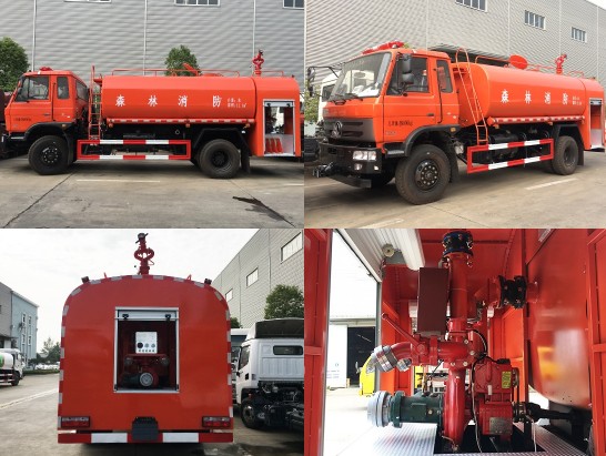 東風四驅森林消防越野灑水車選裝配置圖片 東風四驅森林消防越野灑水車選裝配置圖片