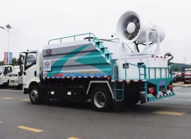 電動灑水車型號規(guī)格_8噸比亞迪T7B純電動抑塵車4