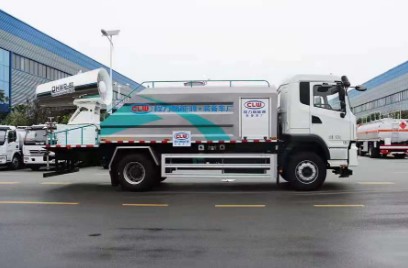 電動灑水車生產(chǎn)廠家_10噸比亞迪T8純電動抑塵車3