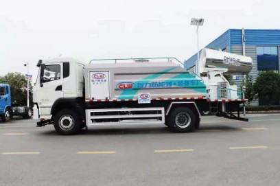 電動灑水車生產(chǎn)廠家_10噸比亞迪T8純電動抑塵車4