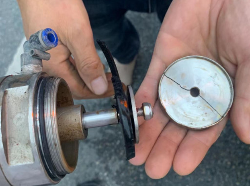 灑水車氣動球閥 灑水車氣動球閥