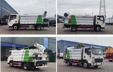 重汽豪沃7方藍(lán)牌灑水車整車圖片 重汽豪沃7方藍(lán)牌灑水車整車圖片